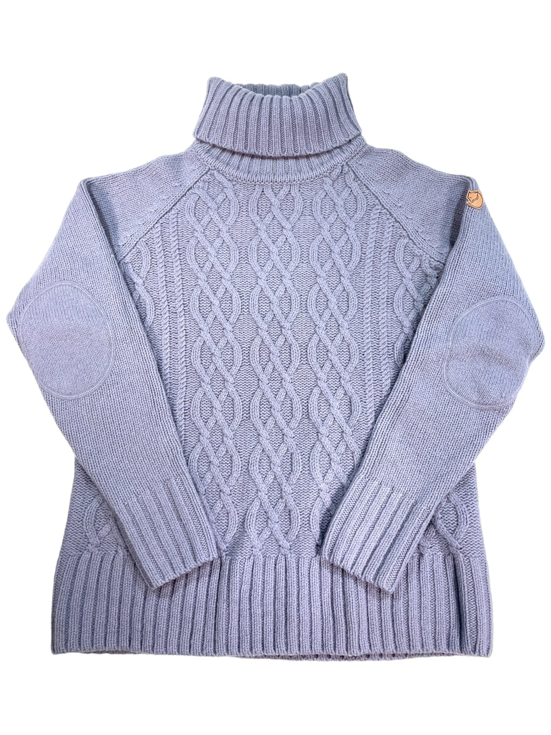 WOMENS OVIK CABLE KNIT ROLLER NECK