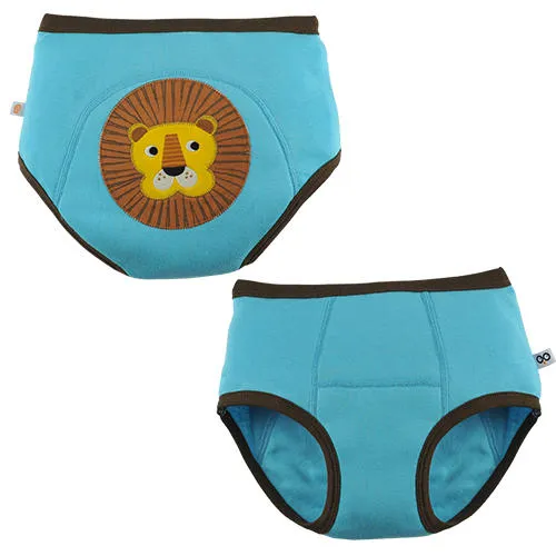 Zoocchini Organic Cotton 3 Pc Potty Training Set - Boys Safari Friends
